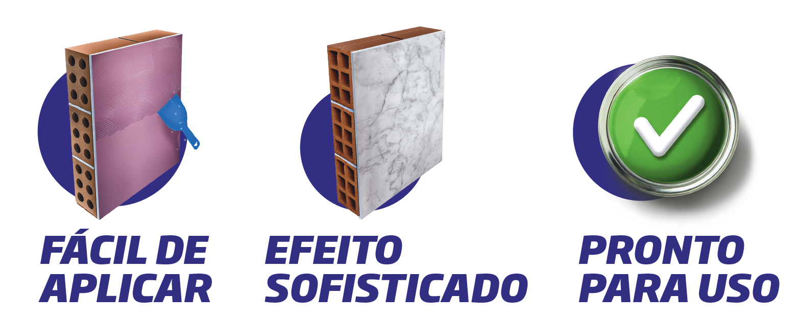 Ícones do Produto Revestimento Sublime Galão